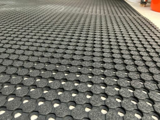 Anti-slip mats in action in a warehouse